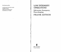 Low Intensity Operations, Frank Kitson, 1971 (paperback).pdf